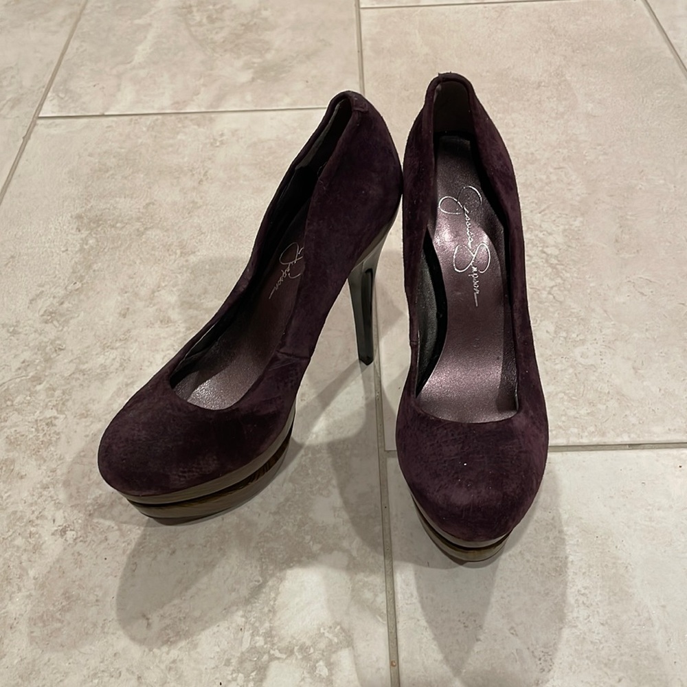 Violet purple heels